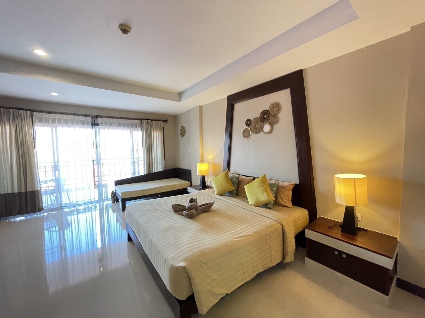 Huoneisto, osittainen merinäköala | Tallelokero huoneessa, ilmainen Wi-Fi