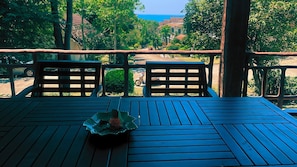 Villa, 3 habitaciones, vista al jardín | Terraza o patio