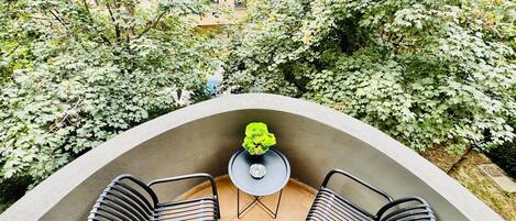 Studio, Balcony, Courtyard View | Balcony view