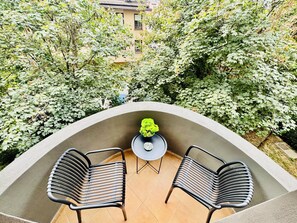 Studio, Balcony, Courtyard View | Balcony view
