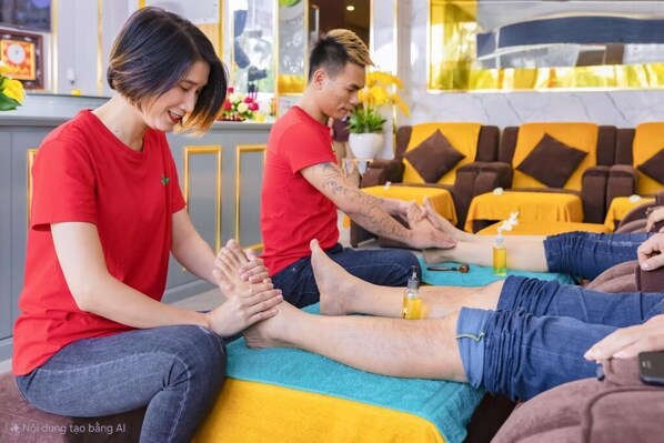 Salas de tratamiento para parejas y tratamientos corporales 