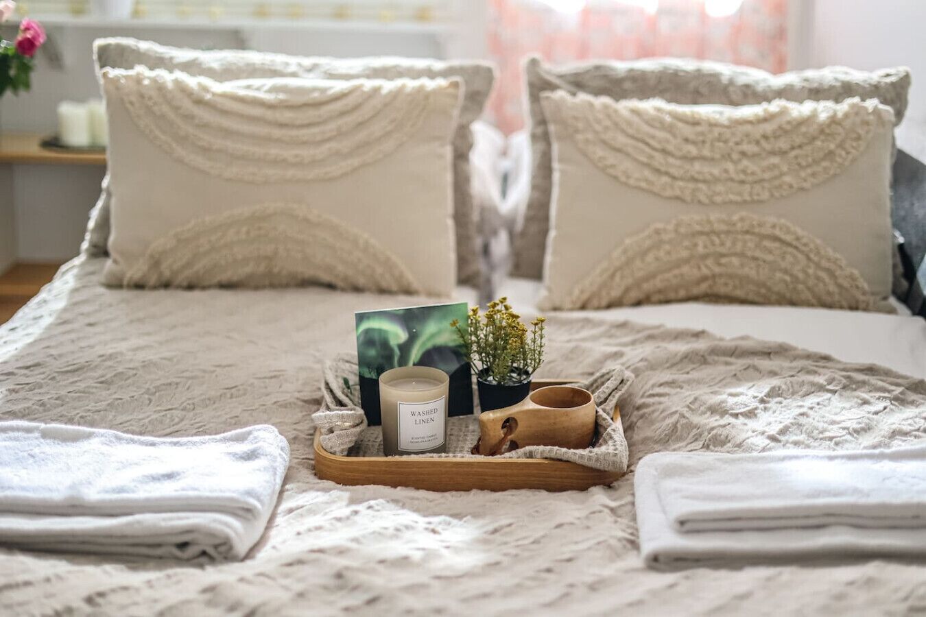 1 غرفة نوم وواي فاي وملاءات أسرّة