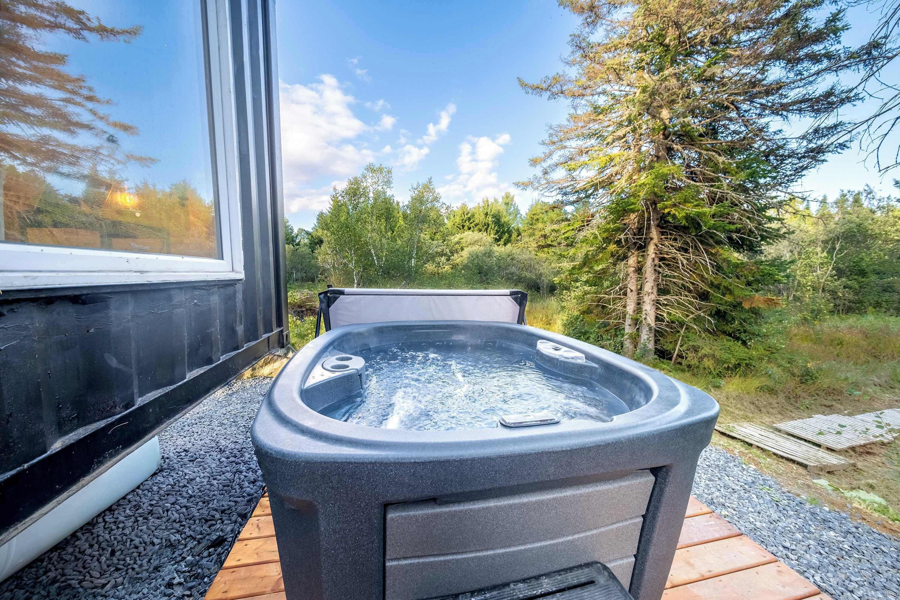 Bain à remous extérieur