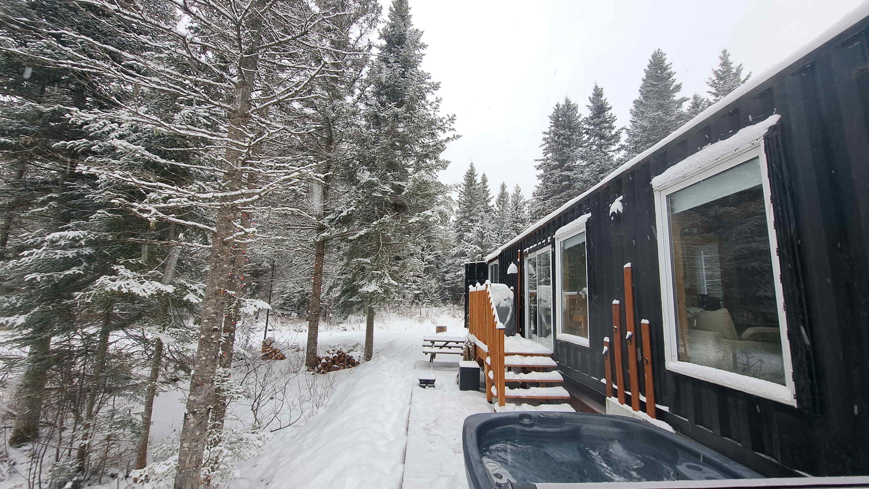 Enceinte de l’hébergement