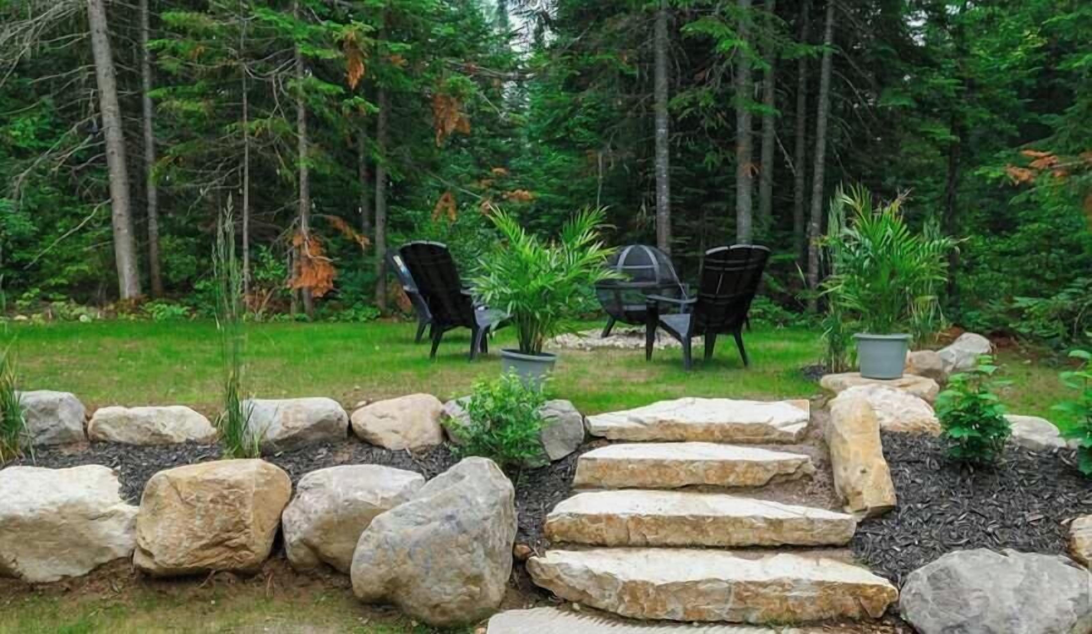 Enceinte de l’hébergement