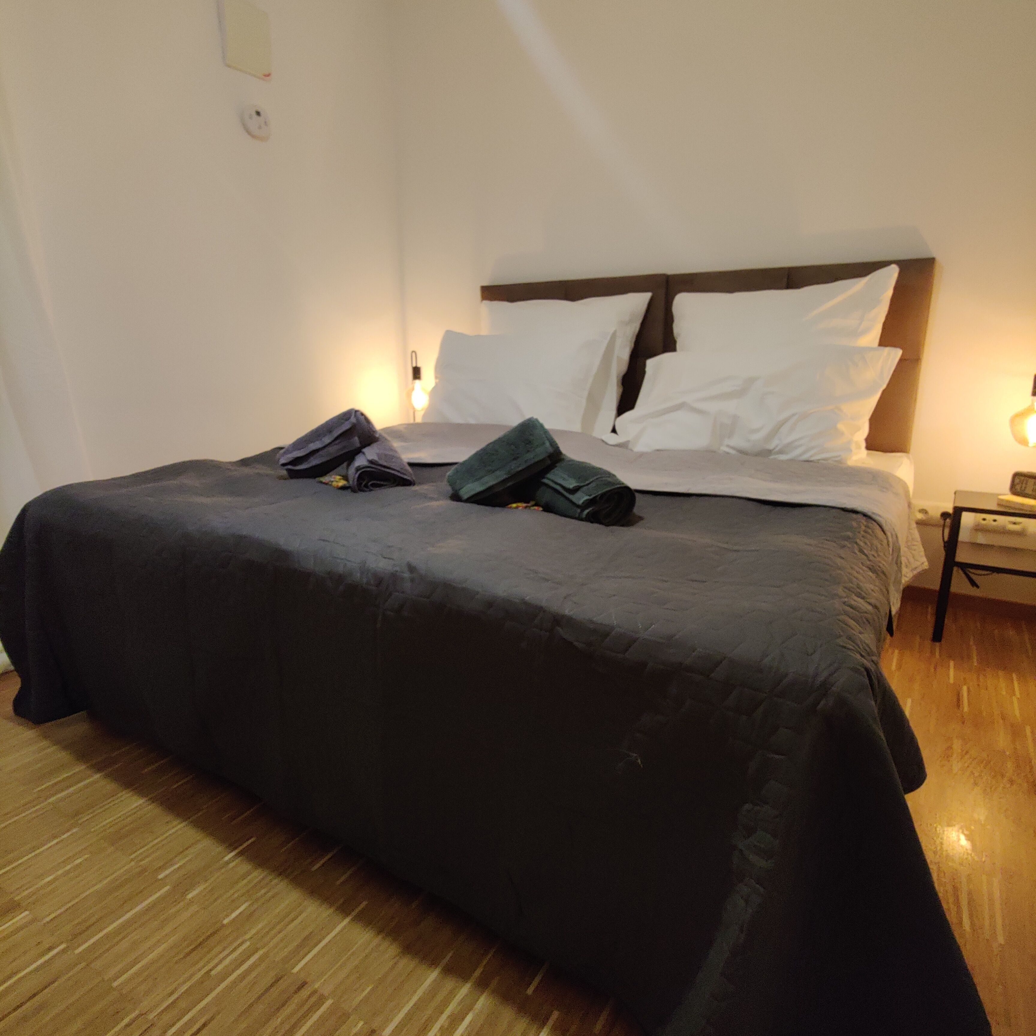 1 bedroom, iron/ironing board, Internet, bed sheets