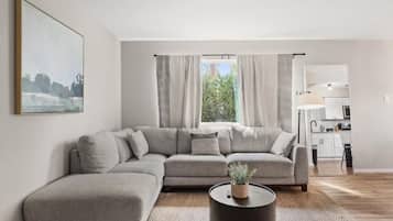 Apartment, 2 Bedrooms | Living area