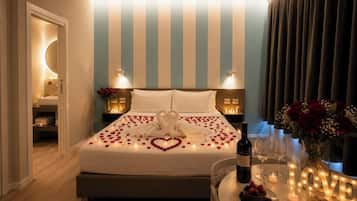 Premium bedding, minibar, in-room safe, laptop workspace