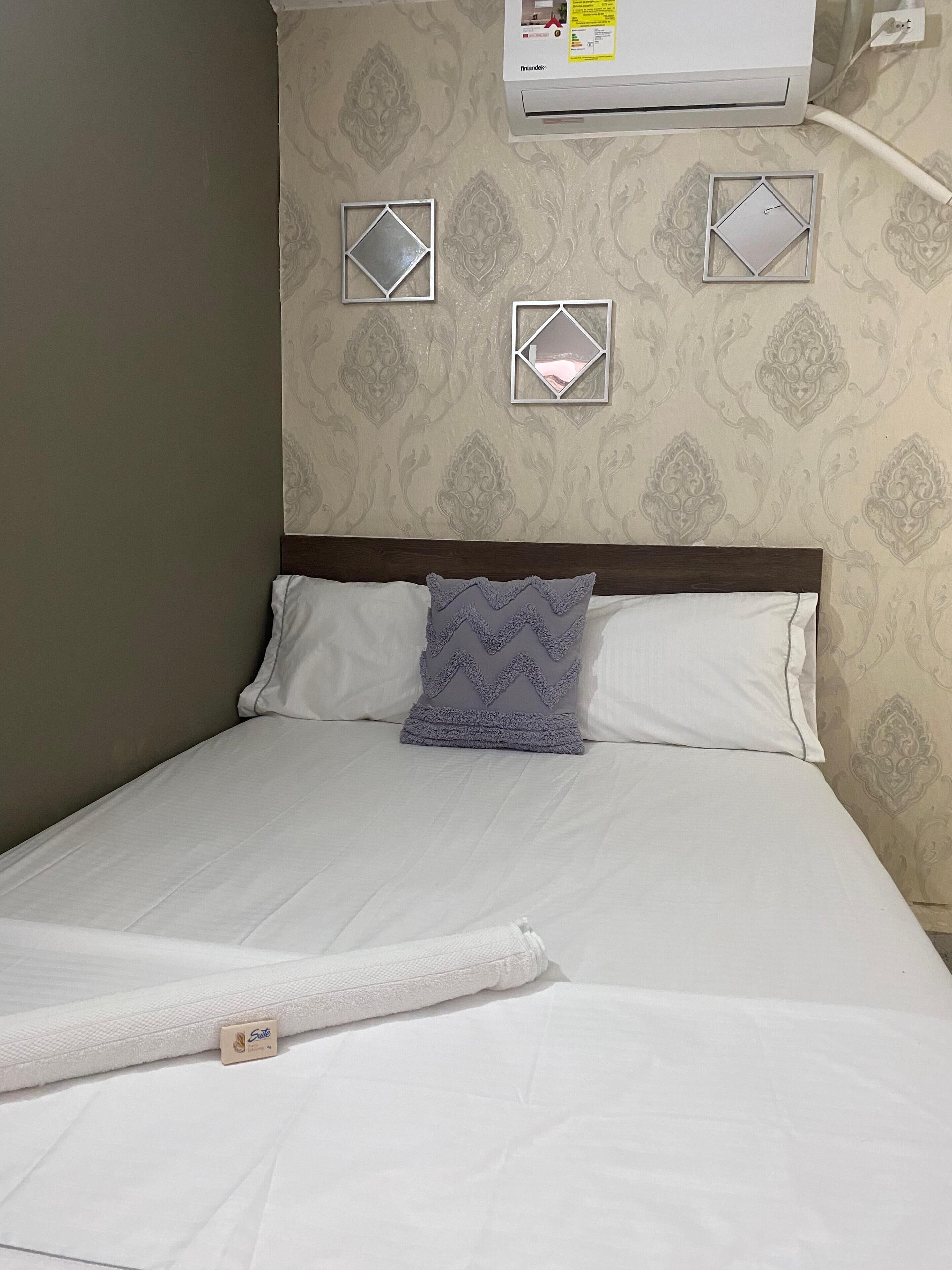 Habitación doble clásica | Escritorio, espacio para trabajar con laptop y wifi gratis 