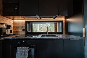 Fridge, microwave, oven, stovetop - Levi Blackberry A by Aavalevi Holidays (Levi)