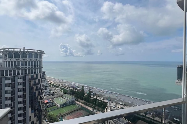 Deluxe-Apartment | Balkon