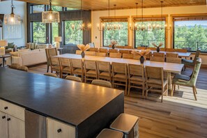 Interior - 12BR Luxe Cabin | Indoor Pool | Golf Sim | 35 (Sevierville)