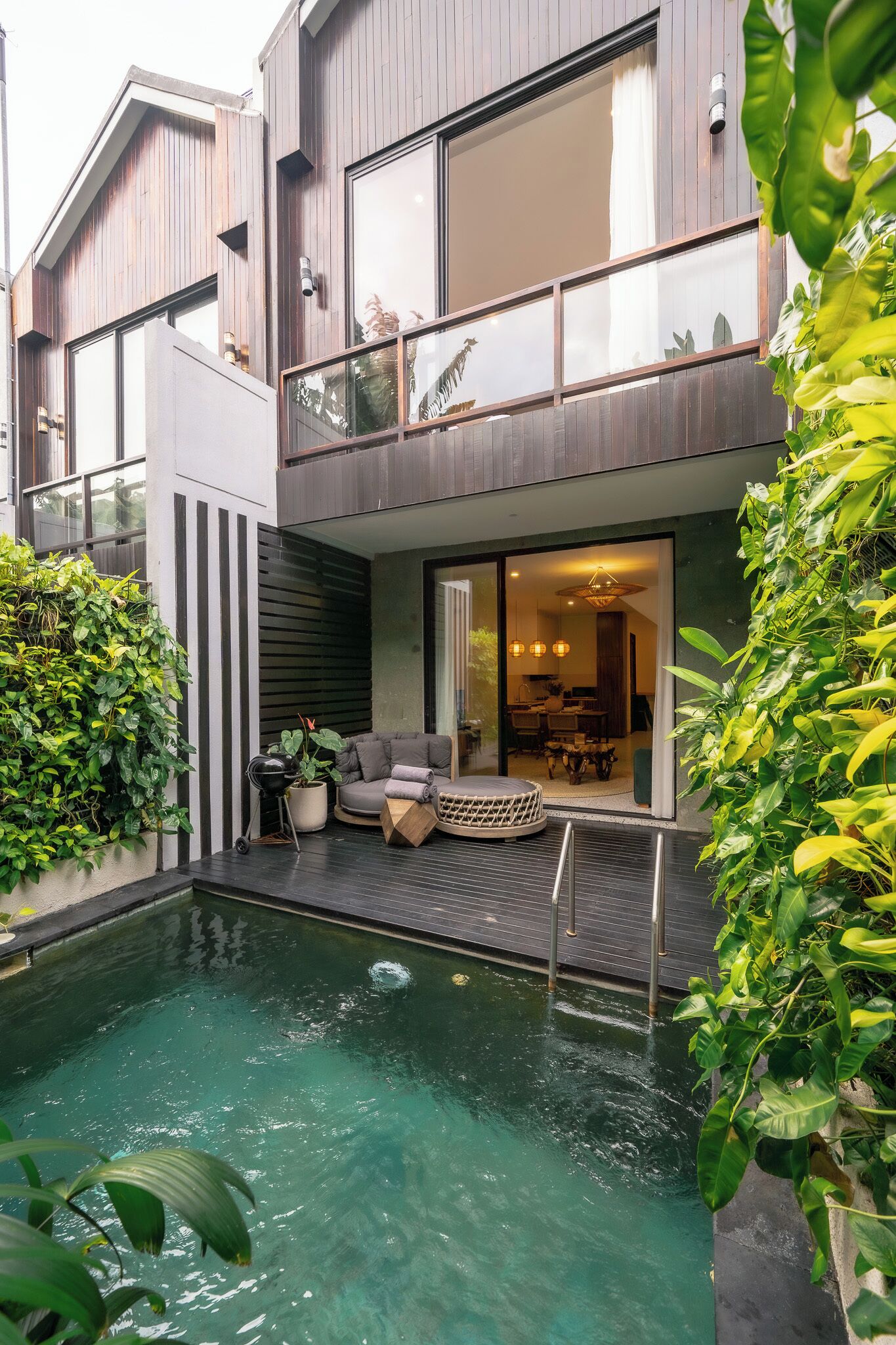 Villa Deluxe, vistas a la piscina | Terraza o patio