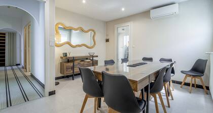 Renovated house in Mimizan for 10 people with garden close to ocean