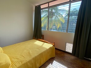 2 bedrooms, bed sheets