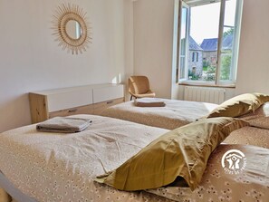 5 chambres, Wi-Fi gratuit, draps fournis
