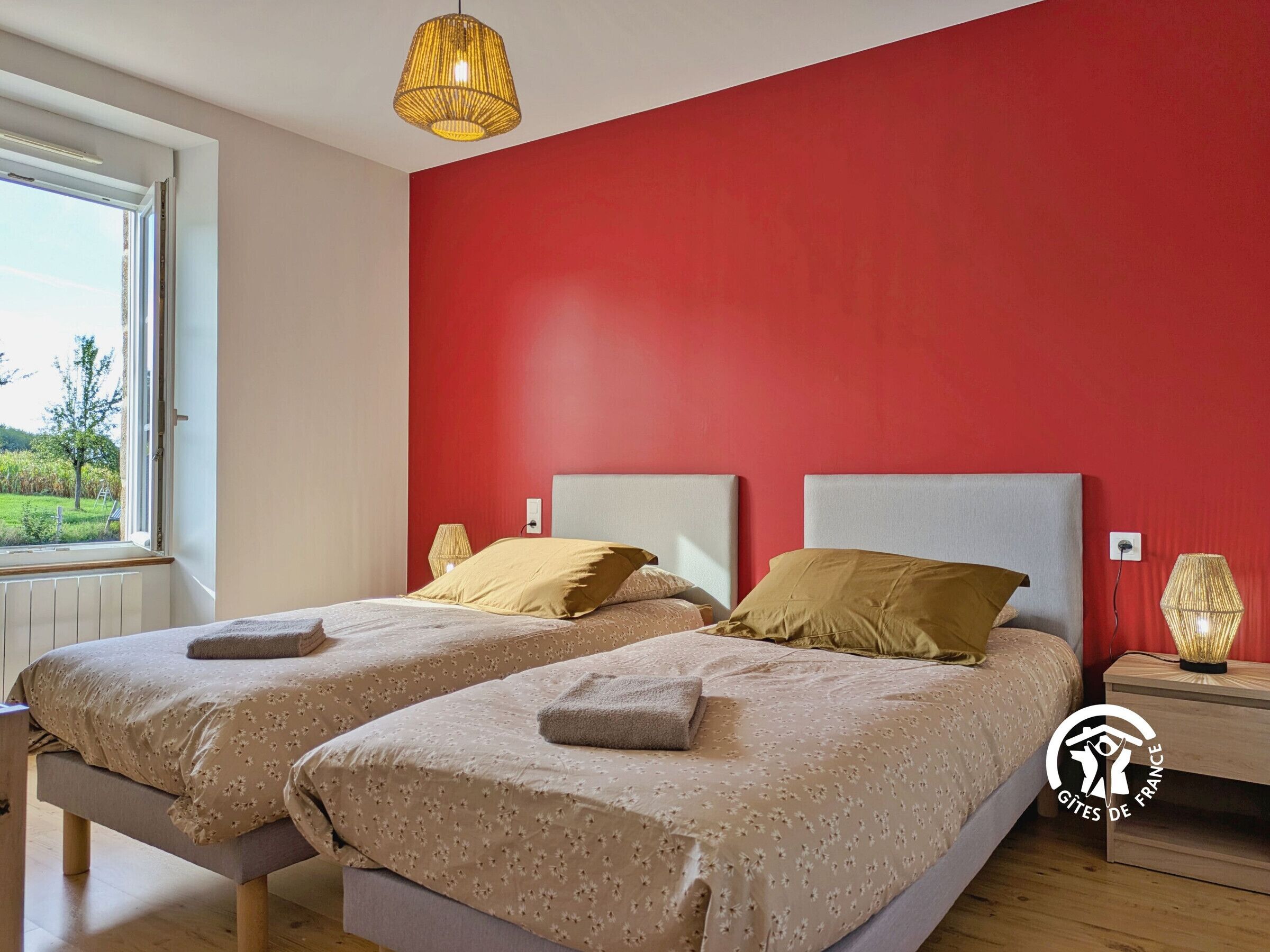 5 chambres, Wi-Fi gratuit, draps fournis