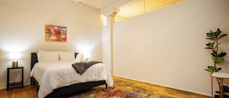 Desk, iron/ironing board, travel crib, free WiFi