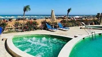 Chalet, 1 Bedroom, Smoking, Garden View | Pool | Outdoor pool