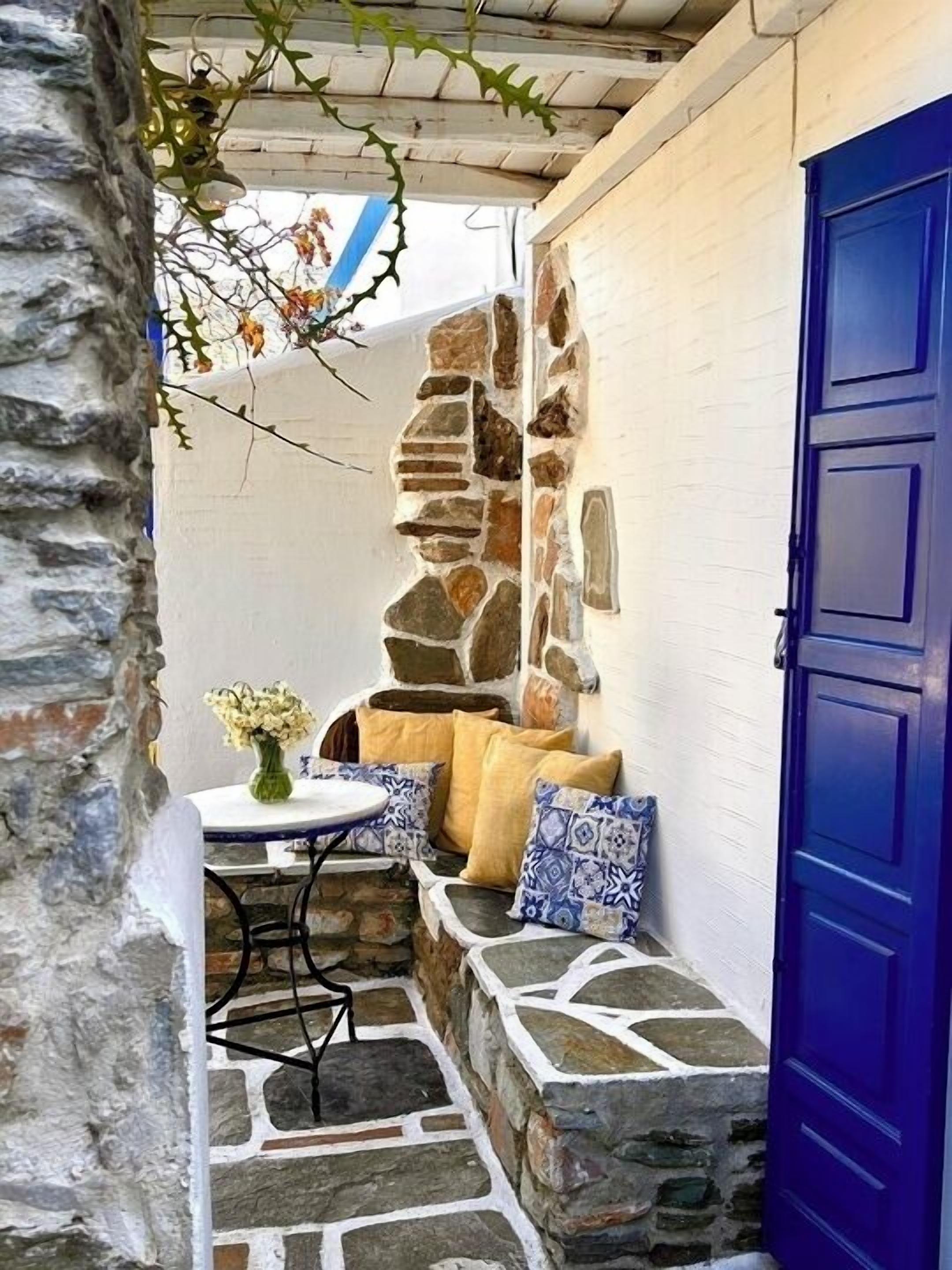 舒適三人房 | 露台/庭院