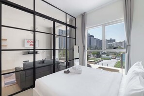 1 chambre, fer et planche à repasser, Wi-Fi, draps fournis