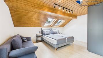 1 chambre, fer et planche Ă  repasser, Wi-Fi, draps fournis