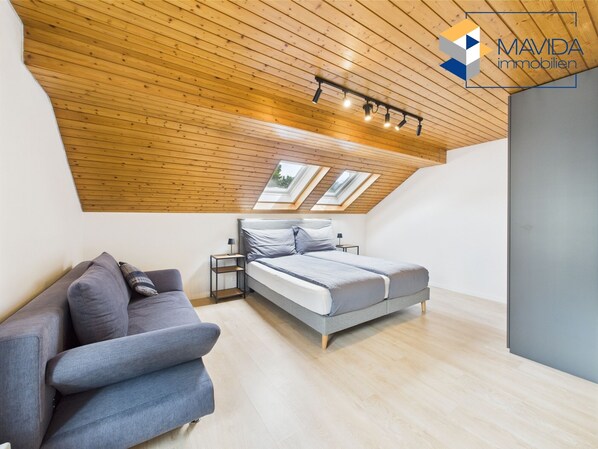 1 chambre, fer et planche à repasser, Wi-Fi, draps fournis