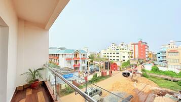 Executive szoba, kilátással a városra | Erkély