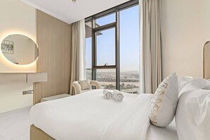 1 غرفة نوم ومكواة/لوح كي وواي فاي وملاءات أسرّة