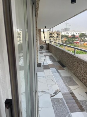 Appartamento Classic, vista piscina | Terrazza/patio