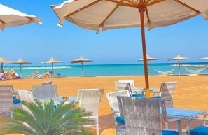 Chalet, 2 Bedrooms, Smoking | Beach - 2BR Apartment Side Sea View Pool Turtles Beach (Hurghada)