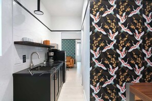 Interior - Restored 2BR in Historic Gaslamp Hotel (San Diego)
