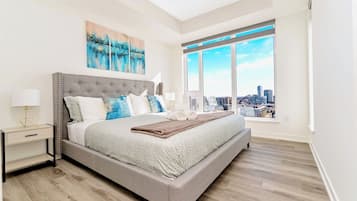 1 kamar tidur, setrika/meja setrika, Wi-Fi, dan seprai linen