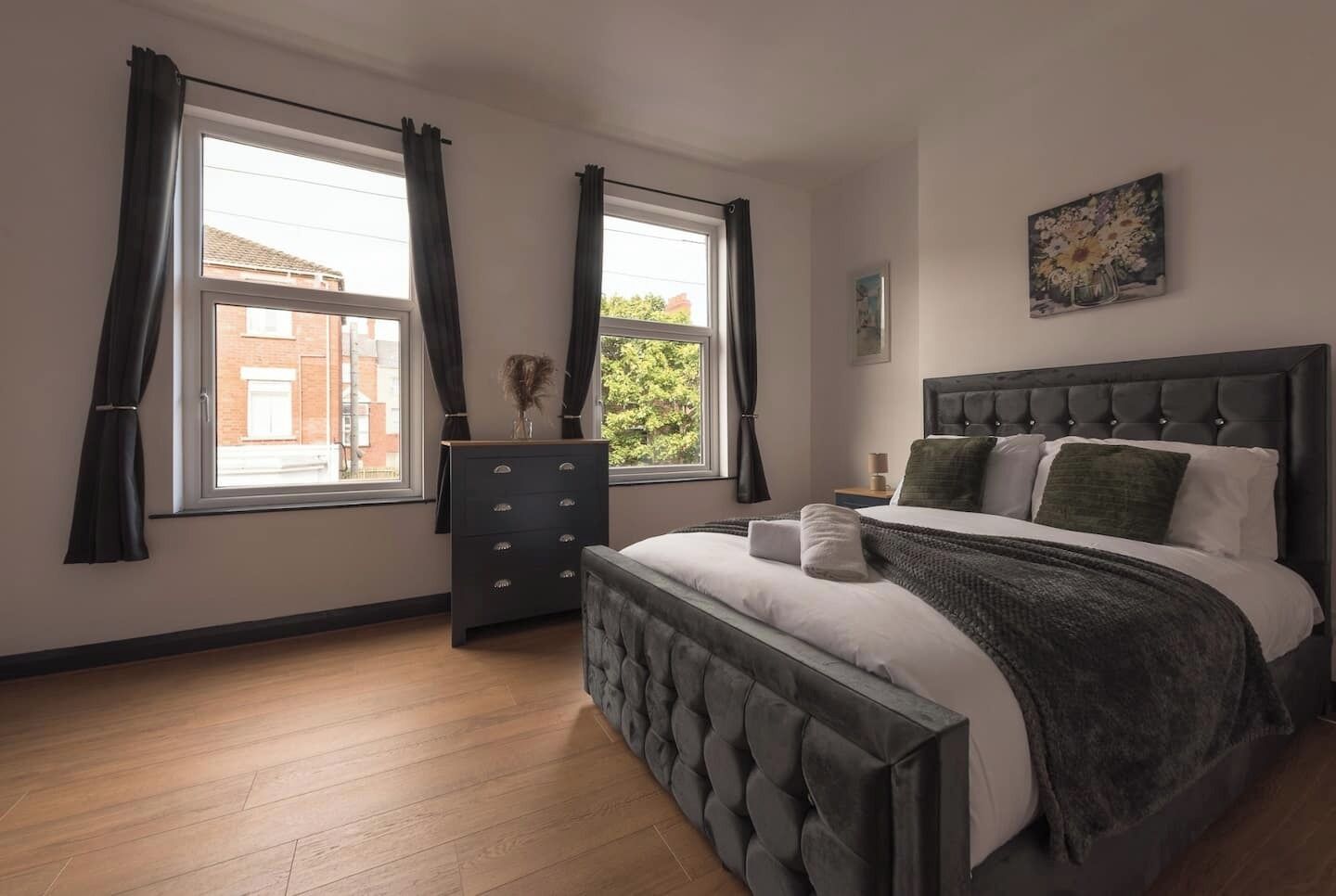 5 bedrooms, iron/ironing board, travel cot, free WiFi