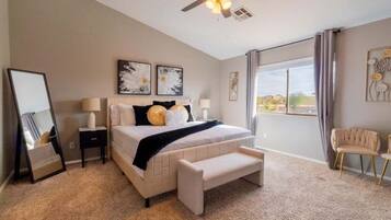 House, 4 Bedrooms | 4 bedrooms, laptop workspace, iron/ironing board, free WiFi