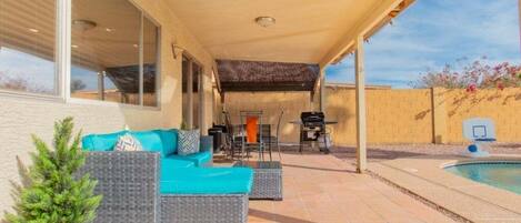 Casa, 4 habitaciones | Restaurante al aire libre