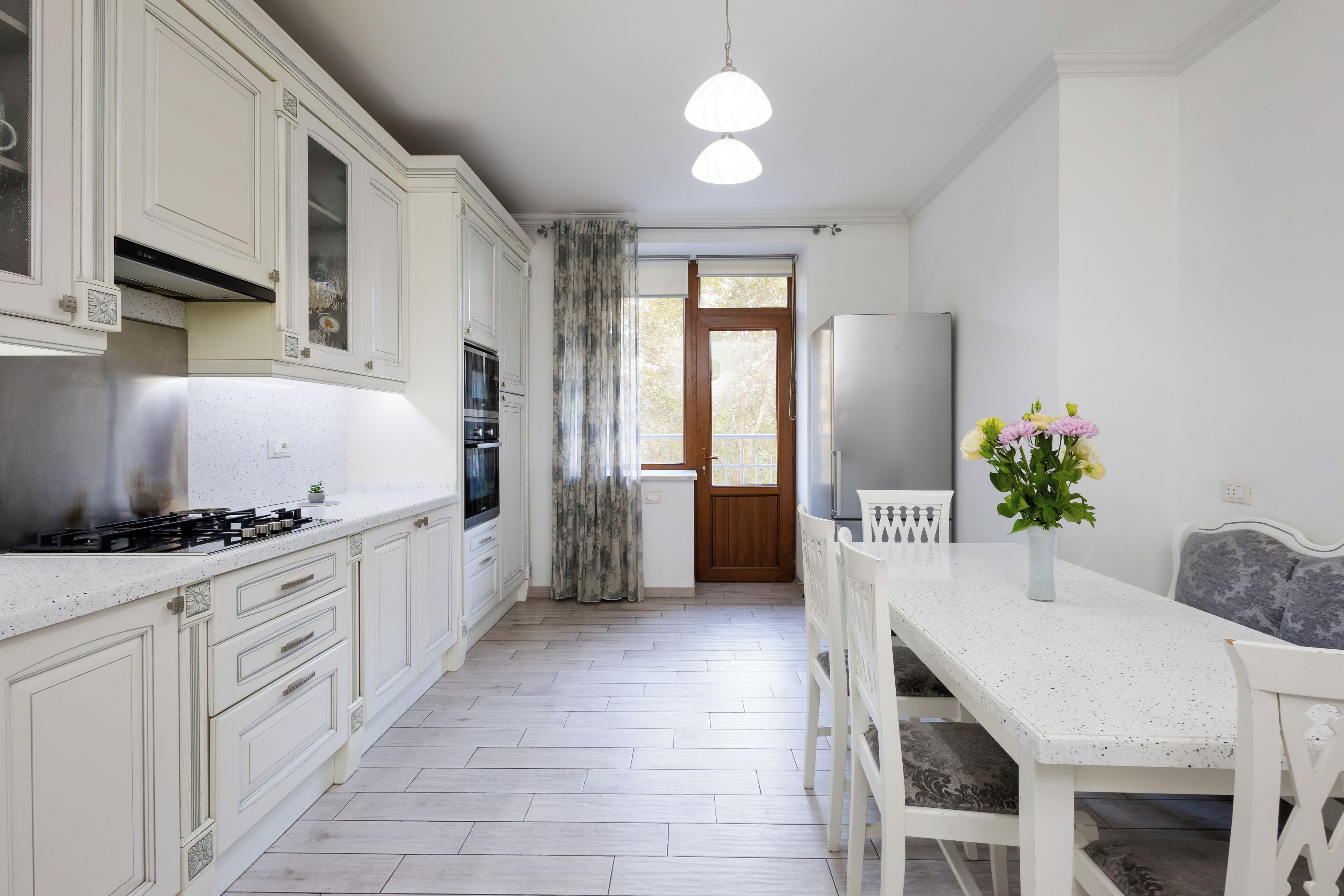 Deluxe Apartment, Balcony, Park View | Private kitchen