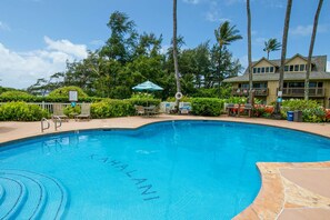 Pool - Kauai Kaha Lani 110 1 Bedroom Condo (Lihue)