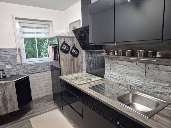 Horno y parrilla de estufa 