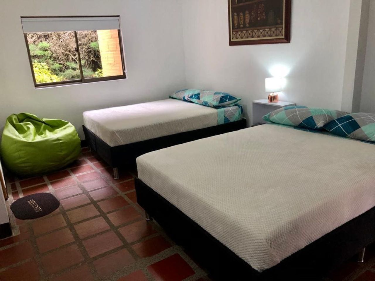 Kamar Quadruple Keluarga, balkon, pemandangan kebun | Wi-Fi gratis dan dapat diakses tamu berkursi roda