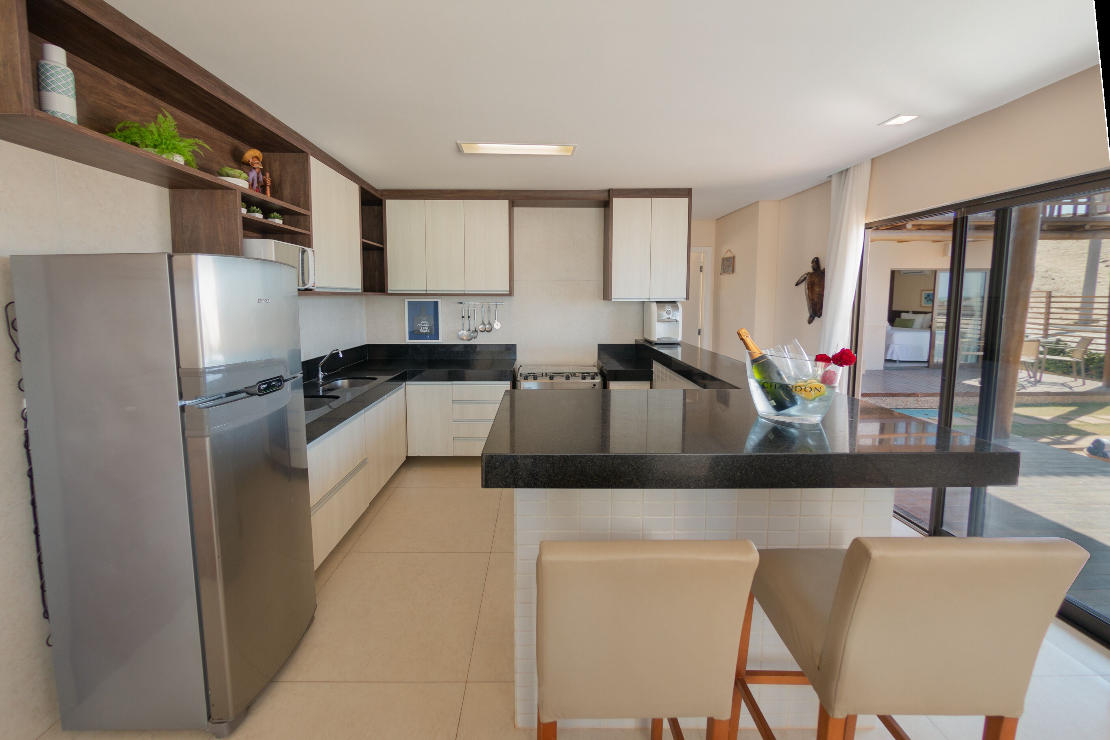 Mikrovågsugn, ugn och spishäll