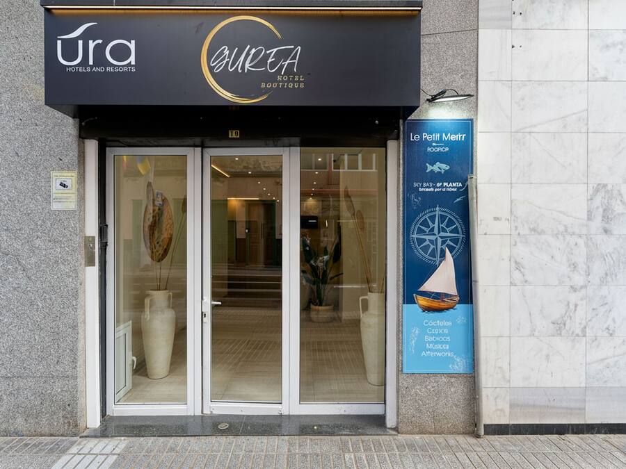 Facciata della struttura
