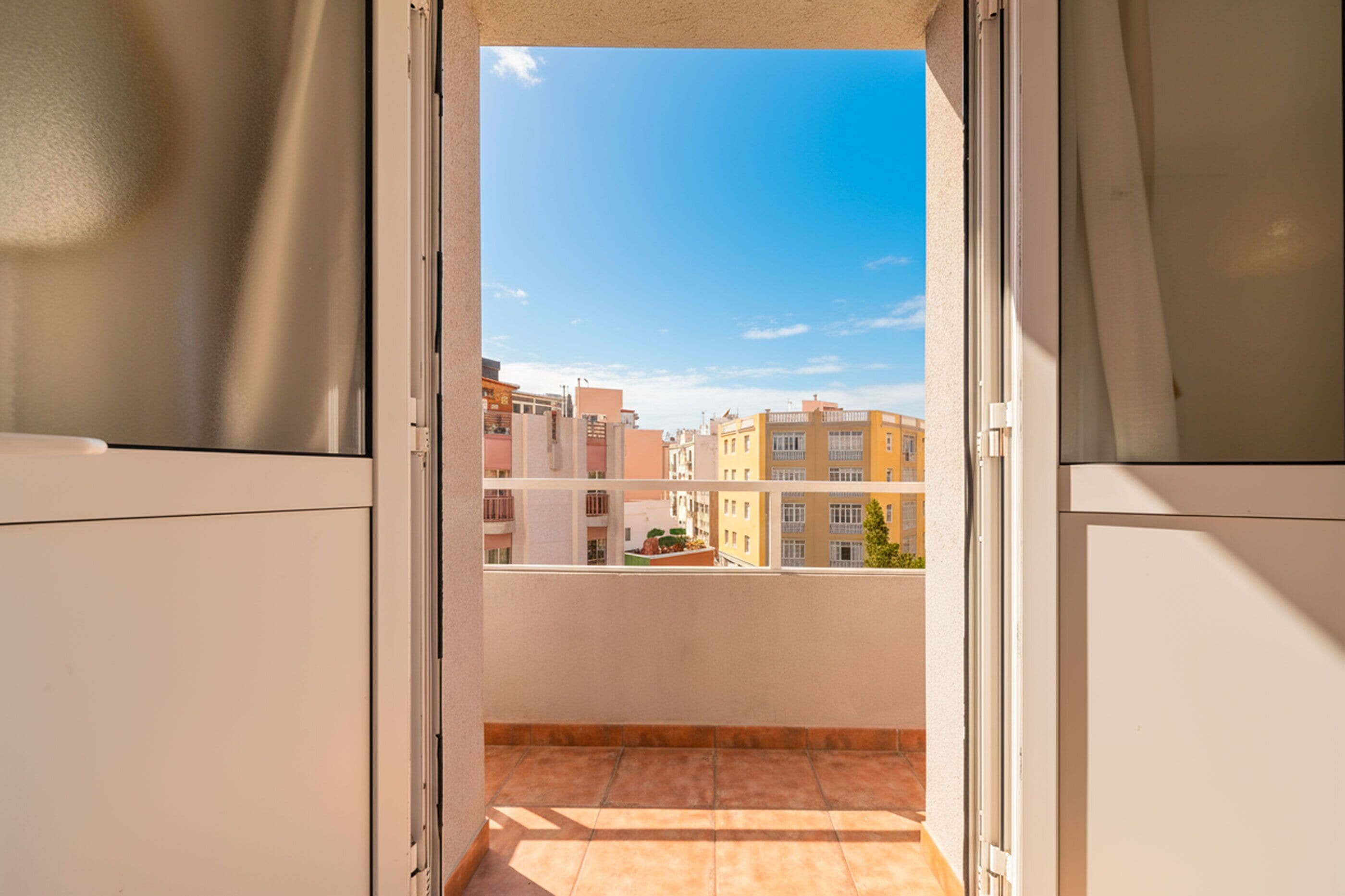 Comfort Double Room, City View | In-room safe, desk, blackout curtains, iron/ironing board