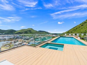 Una piscina climatizada