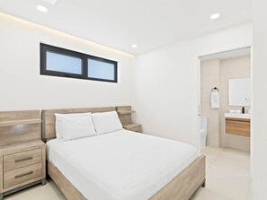 2 bedrooms, in-room safe, iron/ironing board, WiFi