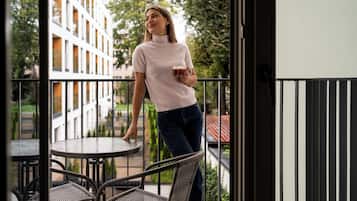 Appartement Deluxe, balcon | Balcon