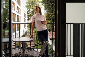 Deluxe Apartment, Balcony | Balcony - Soho Residence Kazimierz by Downtown Apartments (Kraków)