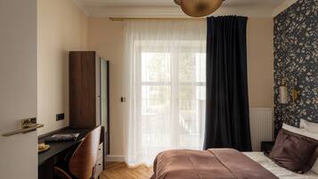 Premium bedding, individually decorated, individually furnished