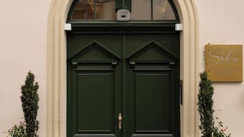 Voorkant van accommodatie