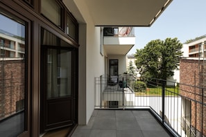 Departamento Deluxe, 1 habitación, balcón | Balcón